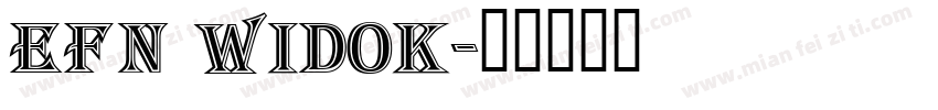 EFN Widok字体转换